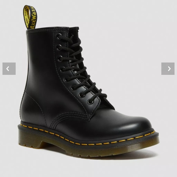 Dr. Martens Shoes - Dr. Martens Black Boots 1460 Women’s Smooth